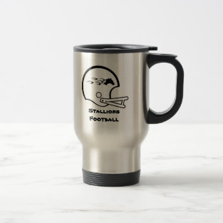 helmet, Stallions Football Travel Mug