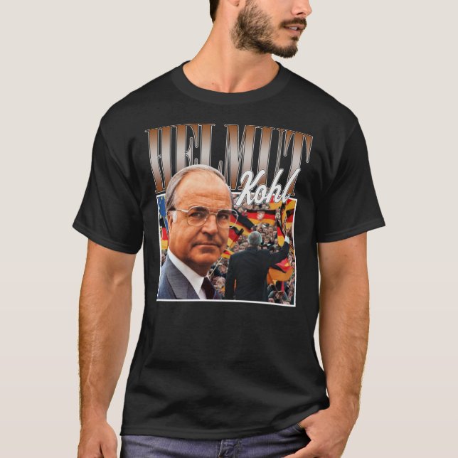 Helmut Kohl 90S Style   T-Shirt (Front)