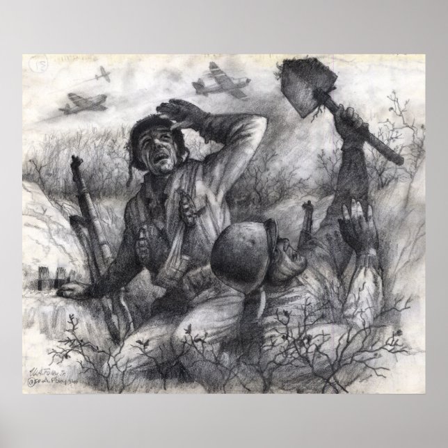 Help from P-47s Poster (Front)