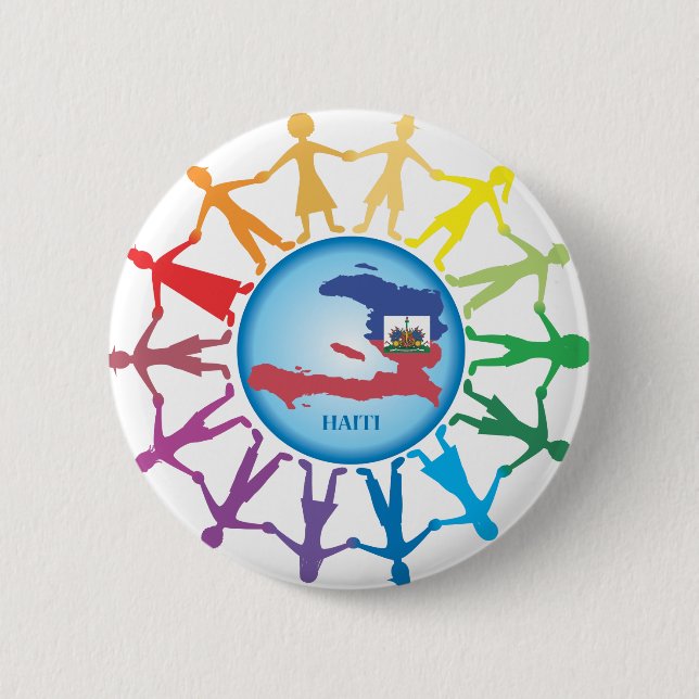 Help Haiti 2 Inch Round Button (Front)