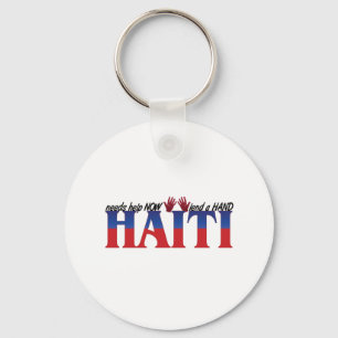 help haiti keychain