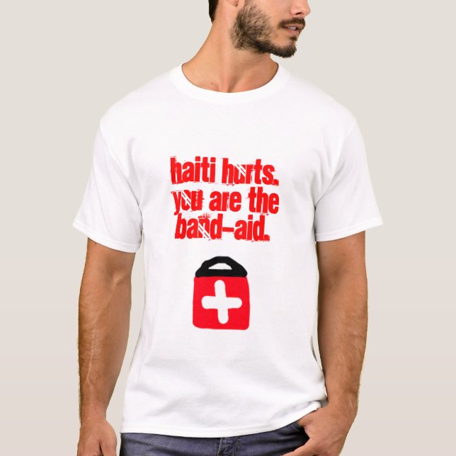Help Haiti Men's Tee (profits go to Haiti) (Front)
