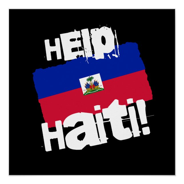 Help Haiti! Poster (Front)