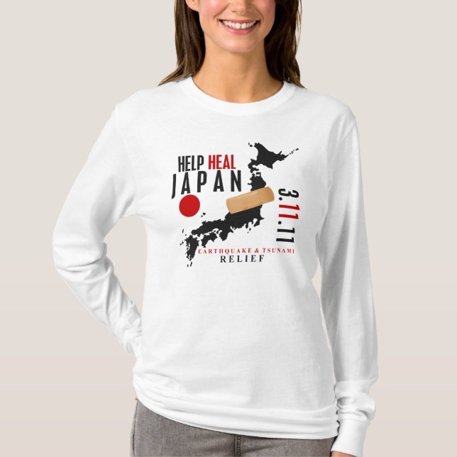 HELP HEAL JAPAN #3 T-Shirt (Front)