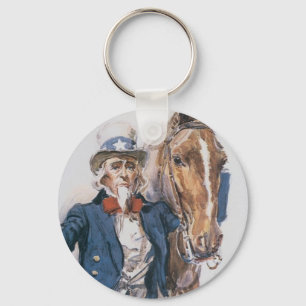 Help Him to Help U.S.! Keychain