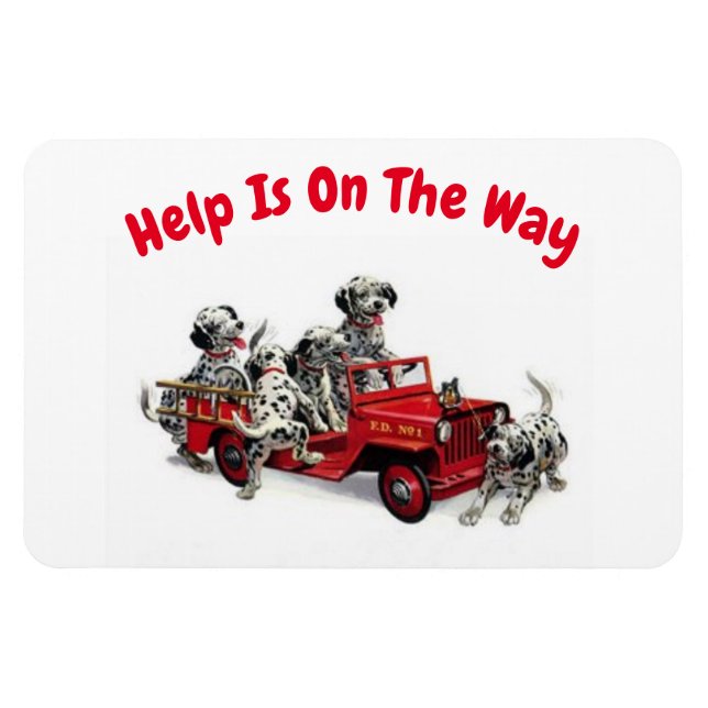 Help Is On The Way flexible magnet (Horizontal)