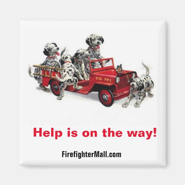 Help is on the way! magnet (Front)
