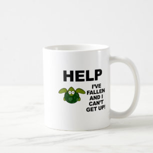 Help I've Fallen And I Can't Get Up - Ide Down Tur Coffee Mug