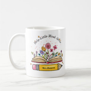 Help little Mind Grow Teacher Mom Gift Coffee Mug