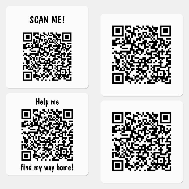 Help Me Find My Way Home Custom QR Code (Group)