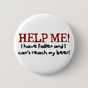 Help me! I have fallen 2 Inch Round Button