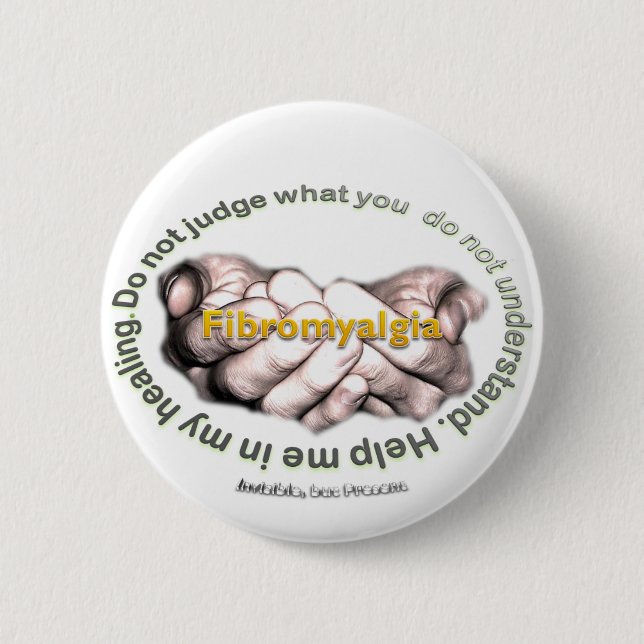Help Me In My Healing 2 Inch Round Button (Front)