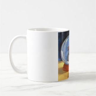 "Help me," said the Snowman Coffee Mug