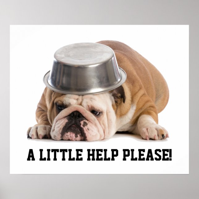 Help Request Poster (Front)