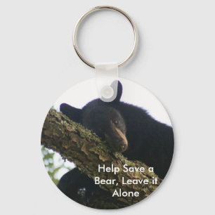 Help Save a Bear, Leave it Alone Key Chain