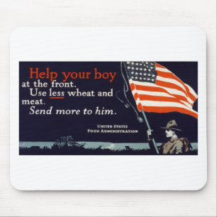 Help Your Boy Mouse Pad