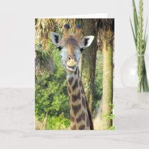 Helpful Mom - Giraffe Mother's Day Card