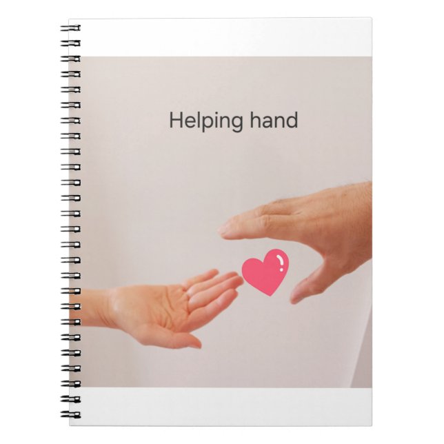 Helping hand notebook (Front)