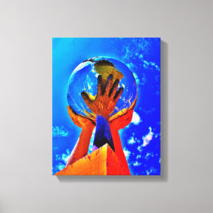 Helping Hands II Canvas Print