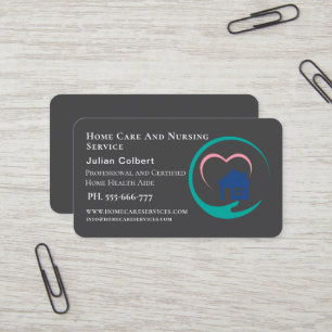 Helping Home Companion Service Business Card