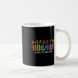 Helping Little Minds Grow Teacher Back To School F Coffee Mug