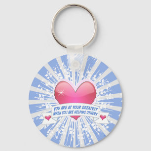 Helping Others Keychain