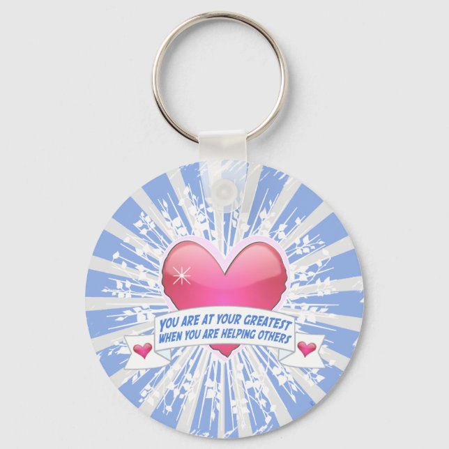 Helping Others Keychain (Front)