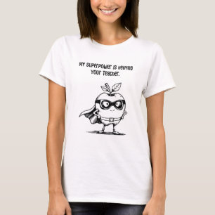 Helping Teacher Superpower Classroom Assistant T-Shirt