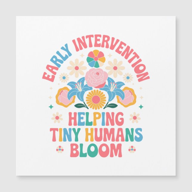 Helping Tiny Humans Bloom – Early Intervention (Front)