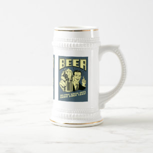 Helping white guys dance since 1842 beer stein