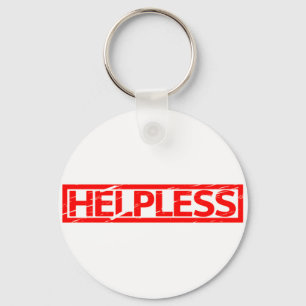 Helpless Stamp Keychain