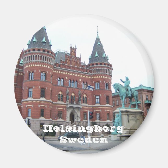 Helsingborg Sweden Magnet (Front)