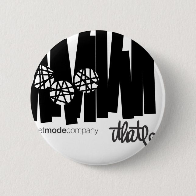 Helsinki 2 Inch Round Button (Front)