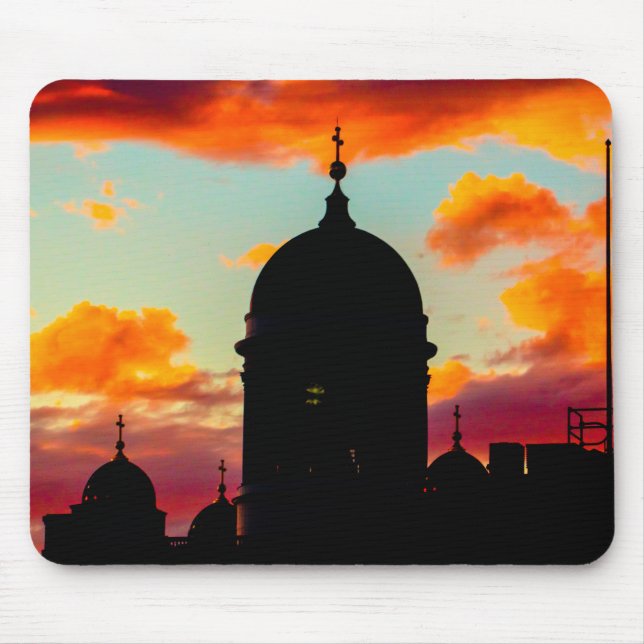Helsinki Cathedral Dome Mouse Pad (Front)