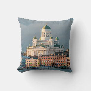 Helsinki Cathedral, Finland Throw Pillow