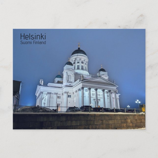 Helsinki Cathedral Postcard (Front)