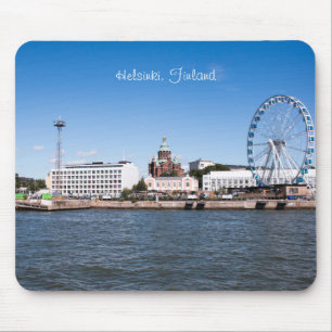Helsinki Cityscape Mouse Pad