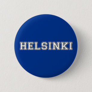 Helsinki Finland 2 Inch Round Button