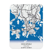 Helsinki Finland City Map Coordinates Travel