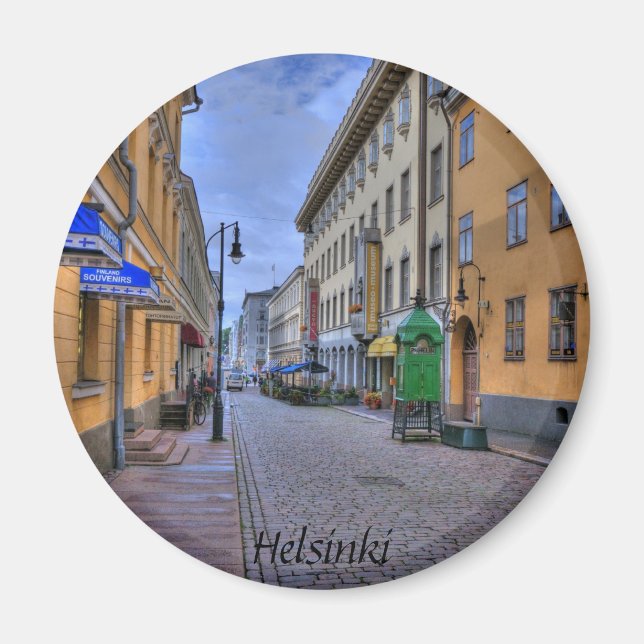 Helsinki Finland City Scene, Magnet (Front)