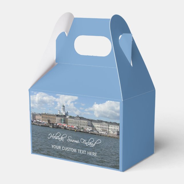 HELSINKI Finland custom favour box (Front Side)