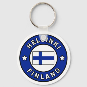 Helsinki Finland keychain