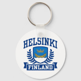 Helsinki Finland Keychain