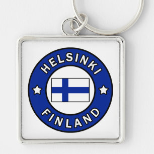 Helsinki Finland Keychain
