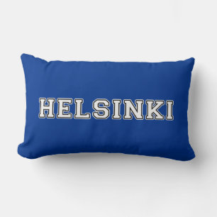 Helsinki Finland Lumbar Pillow