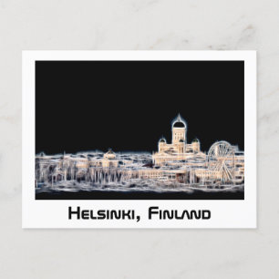 Helsinki, Finland postcard