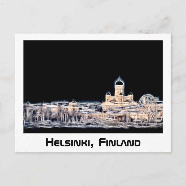 Helsinki, Finland postcard (Front)