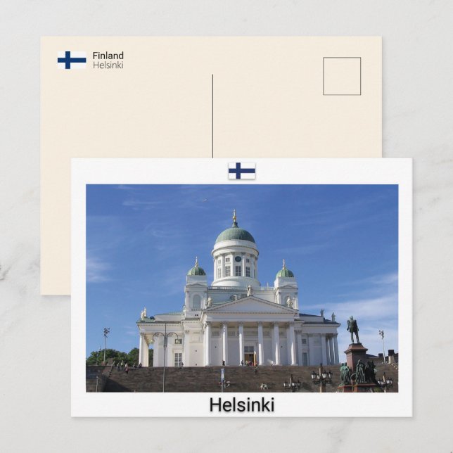 Helsinki - Finland Postcard (Front/Back)