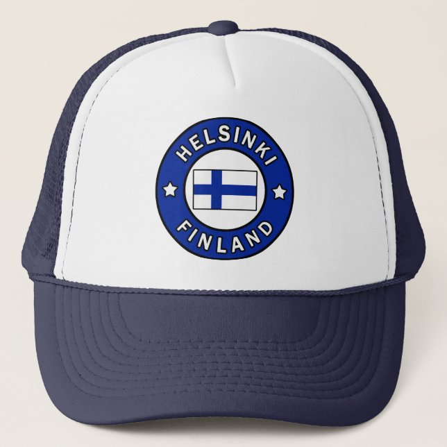 Helsinki Finland Trucker Hat (Front)