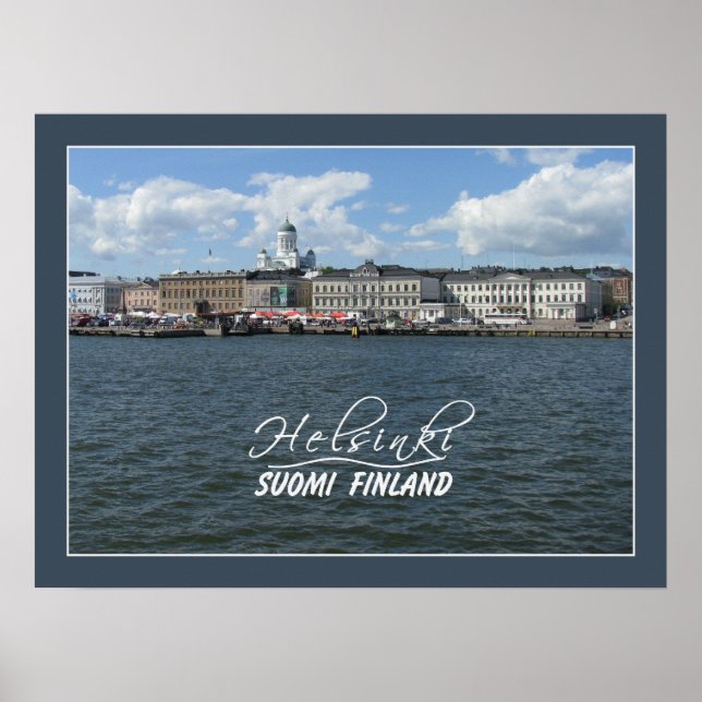 Helsinki Harbour poster (Front)